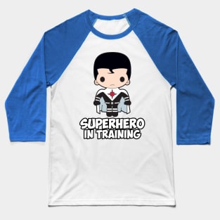 Superhero in Training Kawaii Boy Baseball T-Shirt